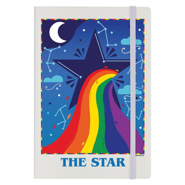 Deadly Tarot The Star Hardback A5 Notebook