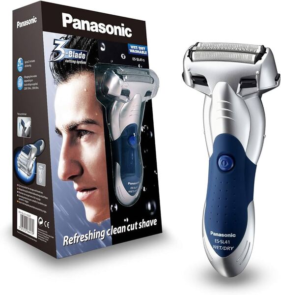 Panasonic ES-SL41 Wet & Dry 3-Blade Electric Shaver for Men