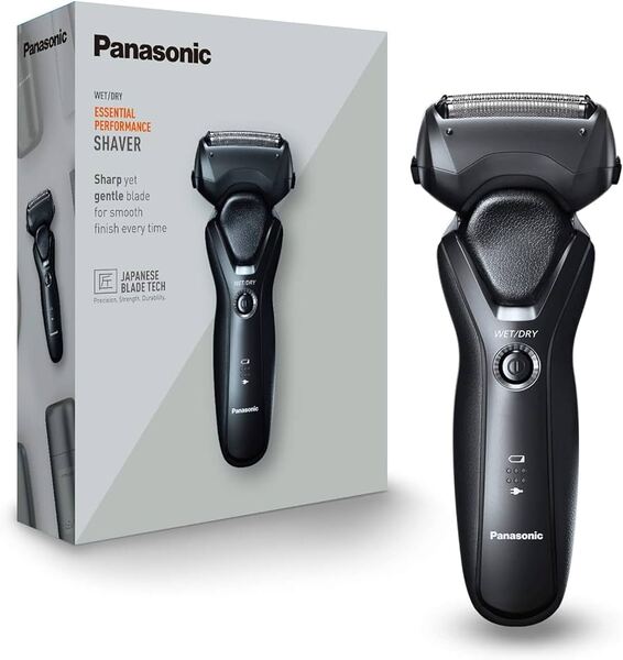 Panasonic ES-RT37 Wet & Dry Electric 3-Blade Shaver for Men