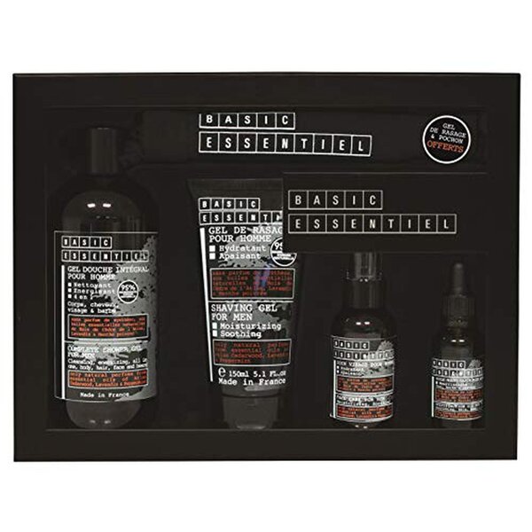 Bare Essentiel Set: Shower + Shaving + Oil + Moisturizer