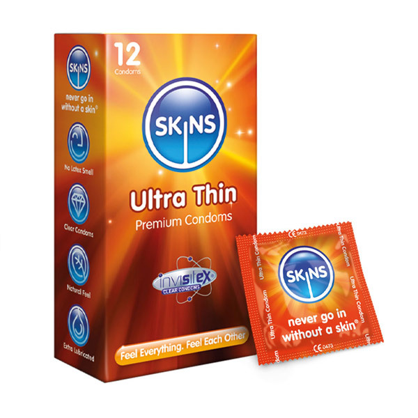 Skins Condoms Ultra Thin 12 Pack