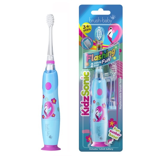 Brush Baby Flamingo KidzSonic® Kids Electric Toothbrush