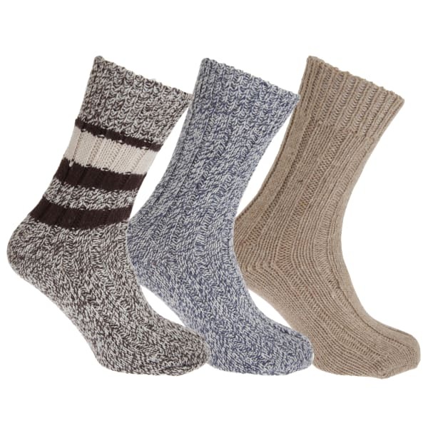 Floso Adults Wool Rich Socks (3 Pairs) (4-7)