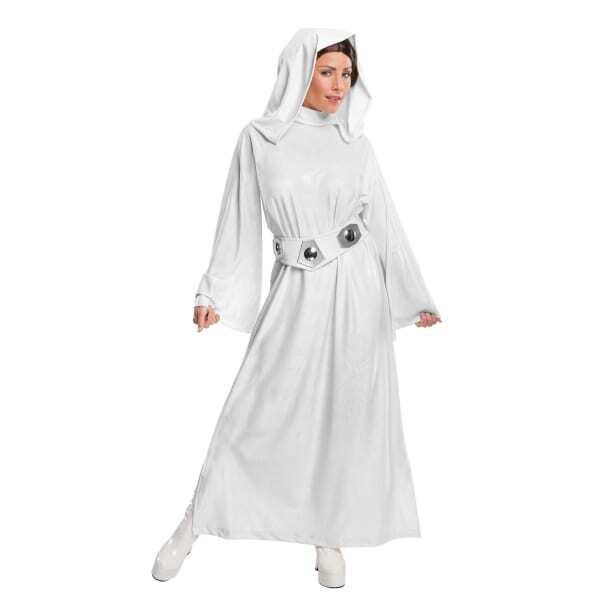 Star Wars Womens Princess Leia Costume Dress (M)