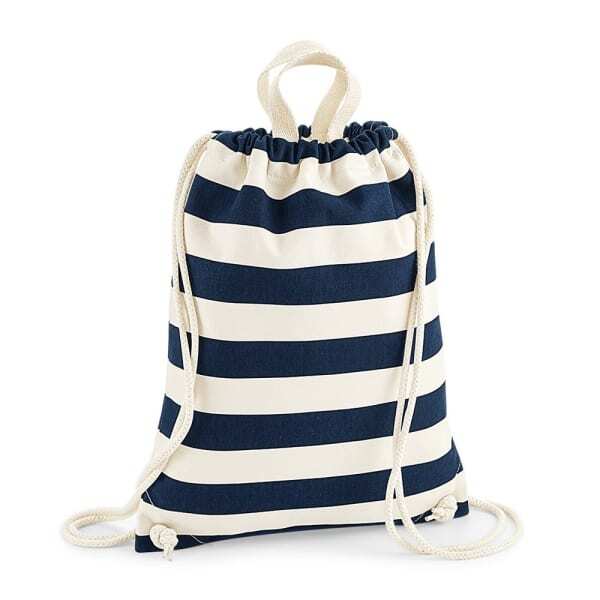 Westford Mill Ladies/Womens Nautical Gymsac