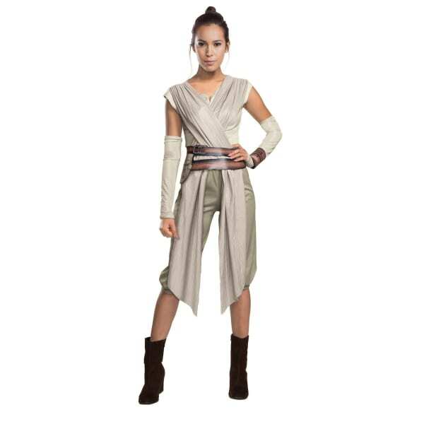 Star Wars Womens Deluxe Rey Costume (M)