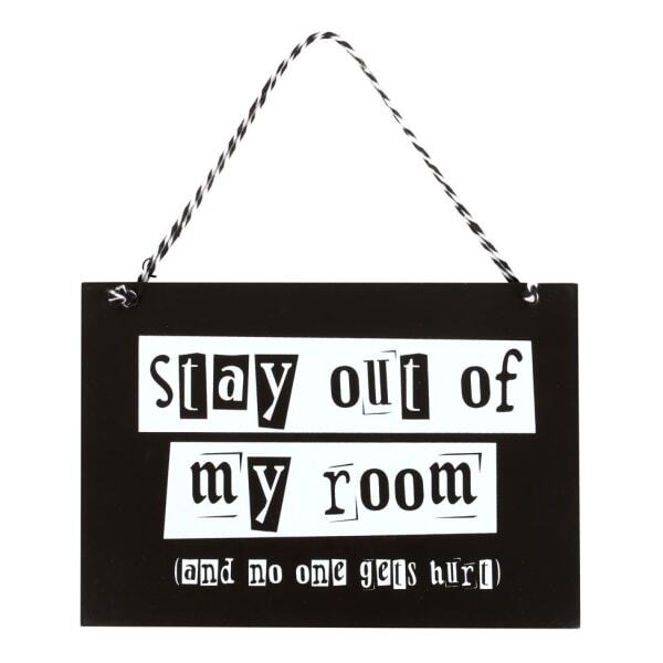 Something Different Stay Out Of My Room Hanging Plaque