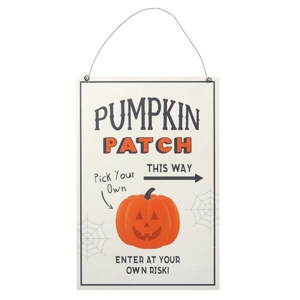 Something Different Pumpkin Patch MDF Plaque