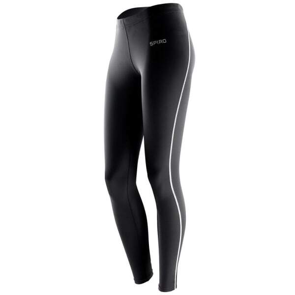 Spiro Womens Bodyfit Base Layer Leggings (M-L)