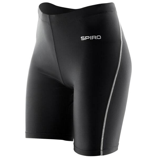 Spiro Womens Bodyfit Base Layer Shorts (M-L)