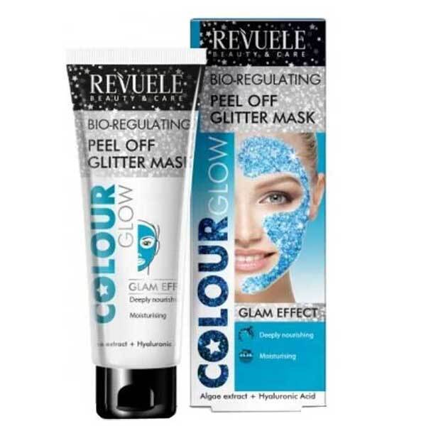 Revuele Colour Glow Bio Regulating Peel Off Glitter Mask