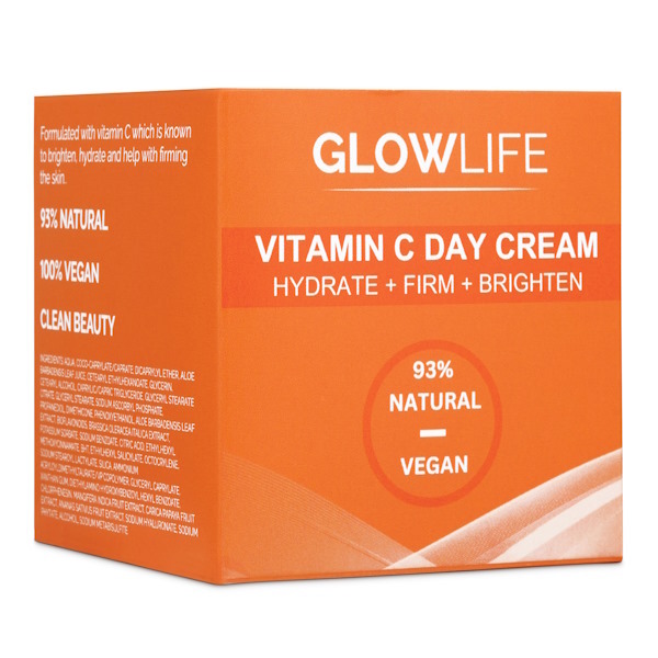 Glowlife Vitamin C Day Cream 50ml With UVA + UVB Filters