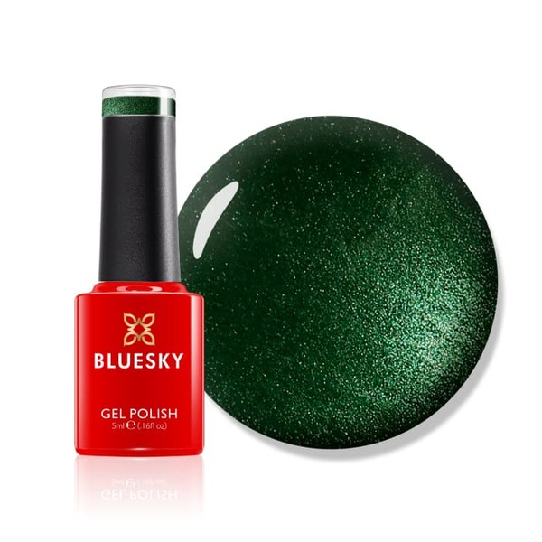 Bluesky Gel Polish Mini - Dark Green Sparkle