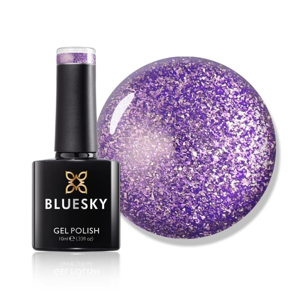 Bluesky Gel Polish - Platinum - Amethyst Aura