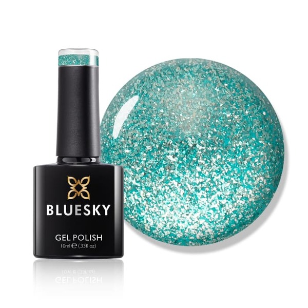 Bluesky Gel Polish - Platinum- Aquamarine Dream