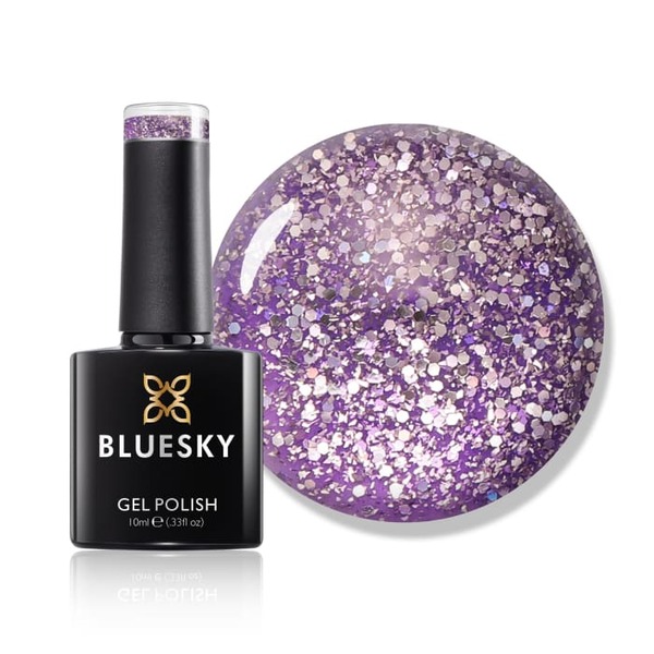 Bluesky Gel Polish - Platinum- Lilac Ice