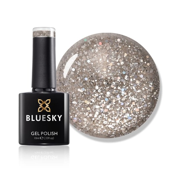 Bluesky Gel Polish - Platinum- Sprinkle Of Glitter