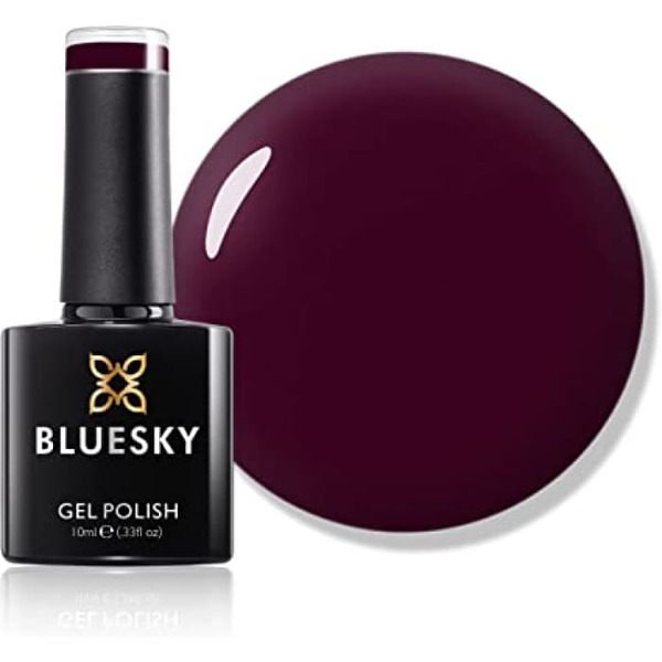 Bluesky Gel Polish - Dark Maroon