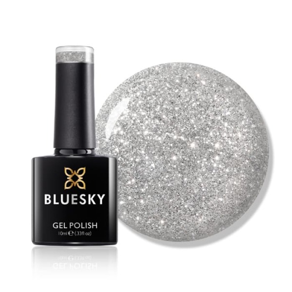 Bluesky Gel Polish - Silver Bells