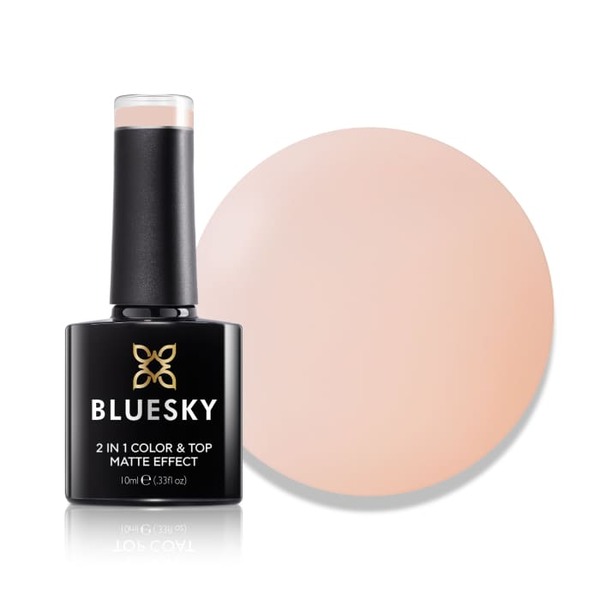 Bluesky 2 In 1 Matte & Top Gel - Peach Puff