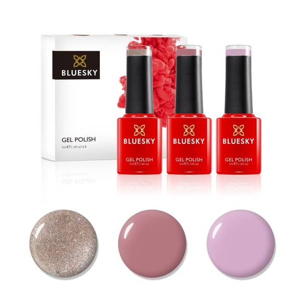 Bluesky Mini Trio Set Pretty In Pink - 5ml