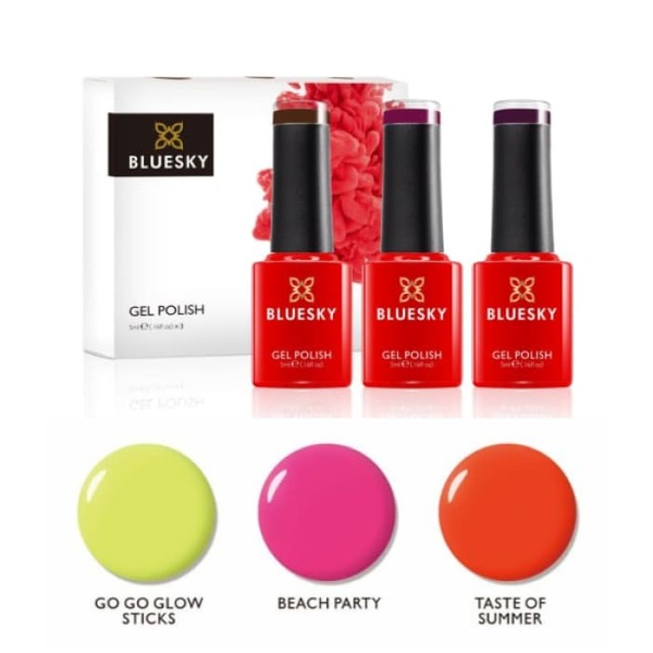 Bluesky Mini Trio Set Neon Party - 5ml