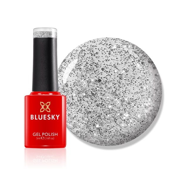 Bluesky Gel Polish Mini - Silver Glitter Explosion