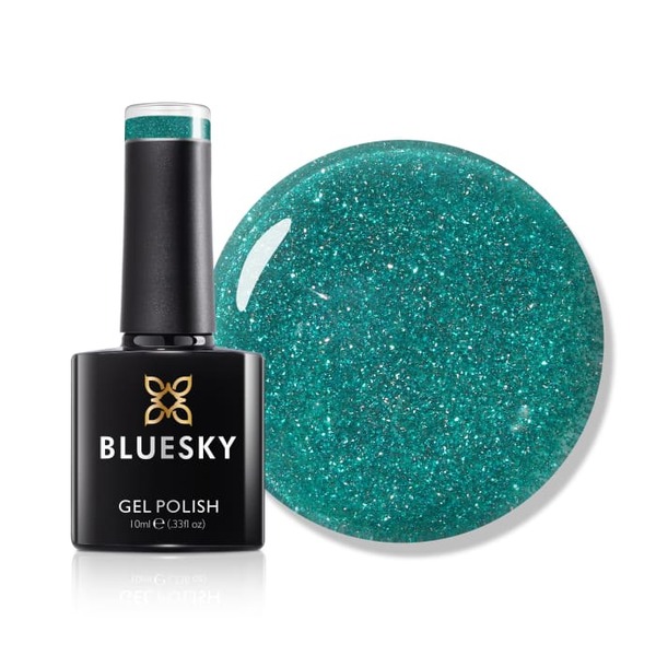 Bluesky Gel Polish - Sparkle Neon - Blue