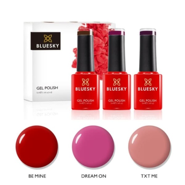 Bluesky Mini Trio Set Luscious Lips - 5ml