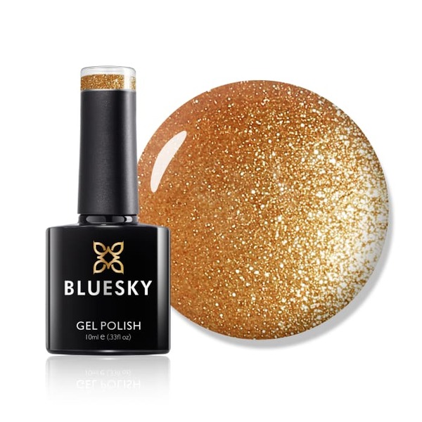 Bluesky Gel Polish - Frosty Gold