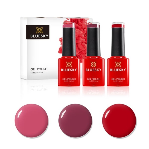 Bluesky Mini Trio Set Reds - 5ml