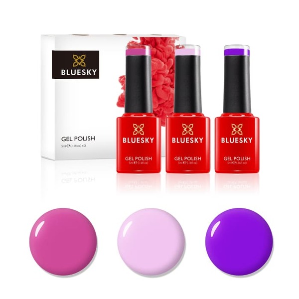 Bluesky Mini Trio Set - Pretty Pinks & Purples - 5ml