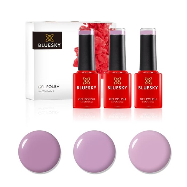 Bluesky Mini Trio Set Nude Pinks - 5ml