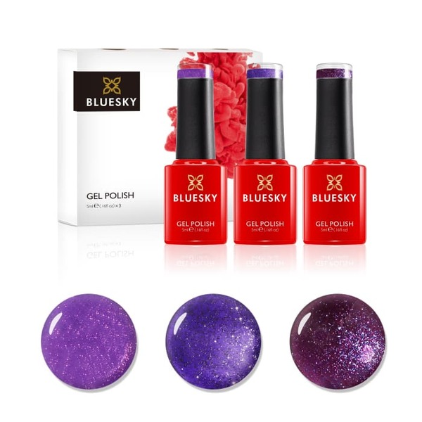 Bluesky Mini Trio Set Crystal Violets - 5ml