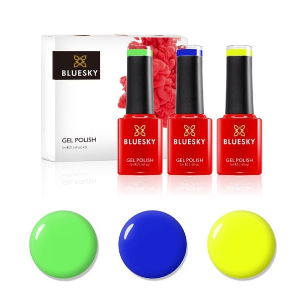 Bluesky Mini Trio Set Rainbow Brights - 5ml