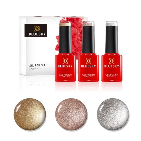 Bluesky Mini Trio Set Metallics - 5ml