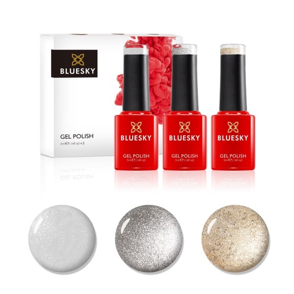 Bluesky Mini Trio Set Metallic Sheen - 5ml