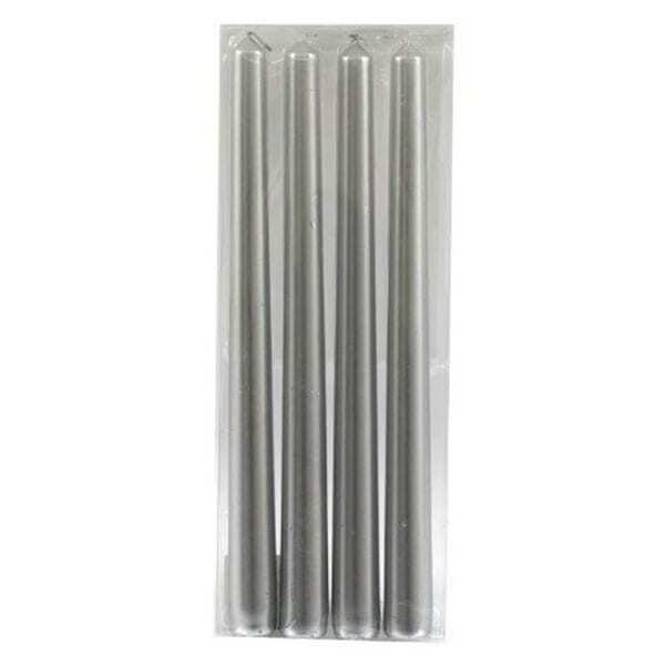 Something Different Metallic Taper Candle (Pack of 4)