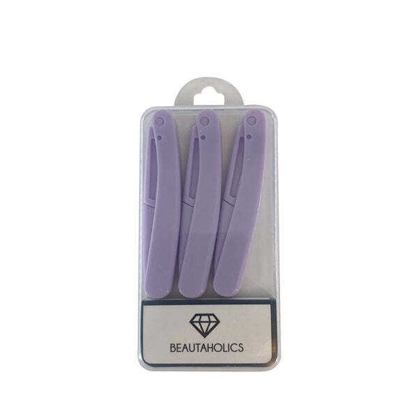 Beautaholics Folding Dermaplaner & Eyebrow Shaper - Purple