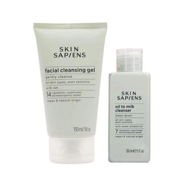 Skin Sapiens Cleansing Routine duo