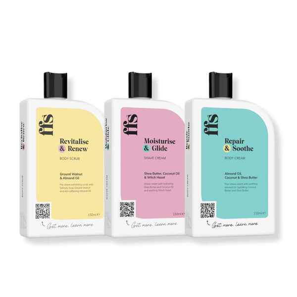 FFS Beauty Shaving Creams Bundle 150ml - 3 Pack