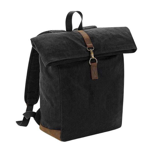 Quadra Heritage Leather Trim Backpack