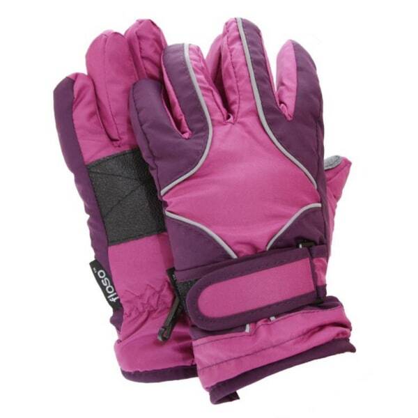 FLOSO Kids Girls Waterproof Ski/Winter Gloves (9-12 Years)