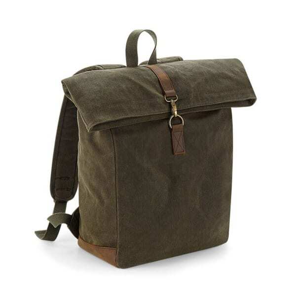 Quadra Heritage Leather Accents Backpack