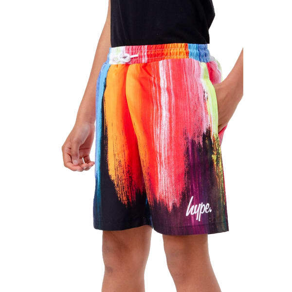 Hype Boys Drip Paint Swim Shorts (9-10 Years)