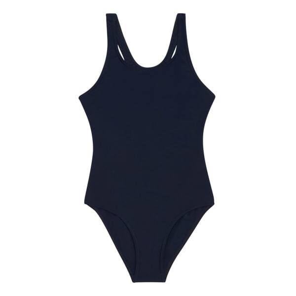 Regatta Girls Katrisse Plain One Piece Swimsuit (3-4 Years)