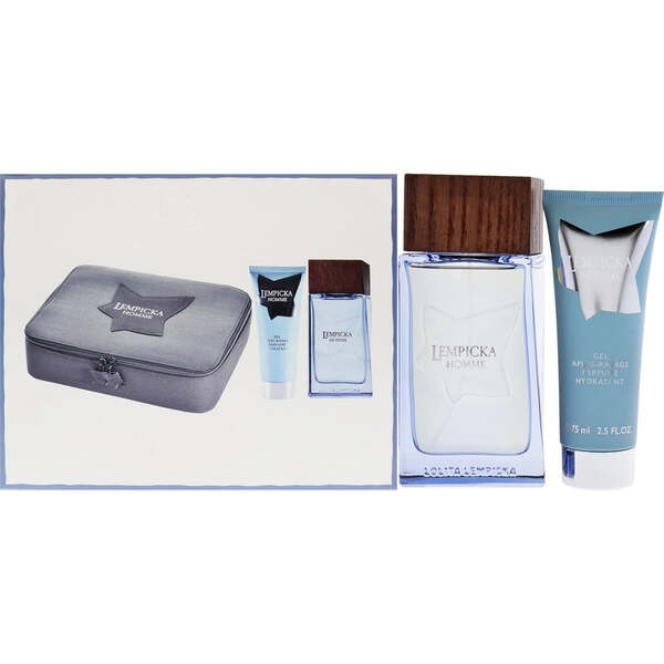 Homme Gift Set 100ml EDT + 75ml Aftershave Balm + Bag