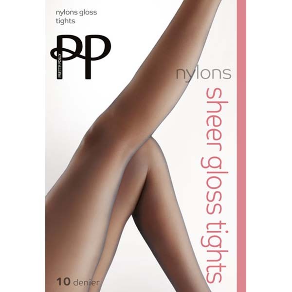 Pretty Polly Nylons 10 Denier Tights Navy - L