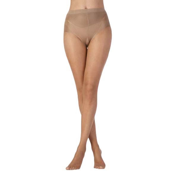 Pretty Polly In Shape 15D High Leg Toner Tights Nude - S/M