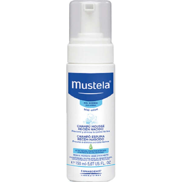 Mustela Bébé-Enfant Foam Shampoo for Newborns 150ml